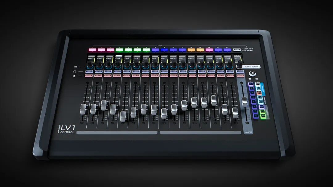Waves发布eMotion LV1 Control高级推子扩展控制器