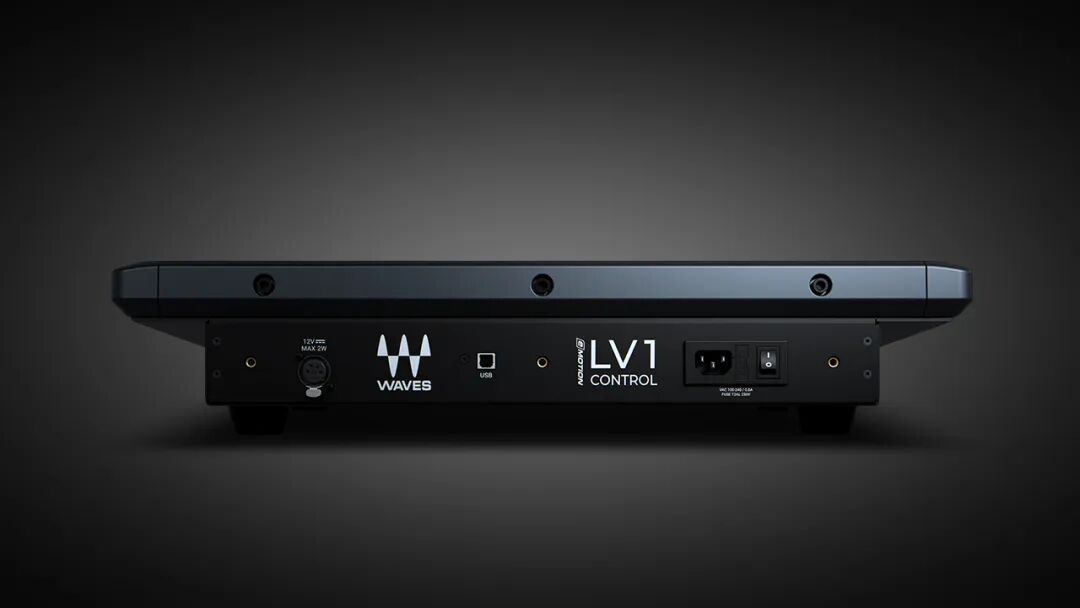 Waves发布eMotion LV1 Control高级推子扩展控制器