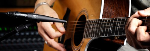 DPA 4090 guitar application