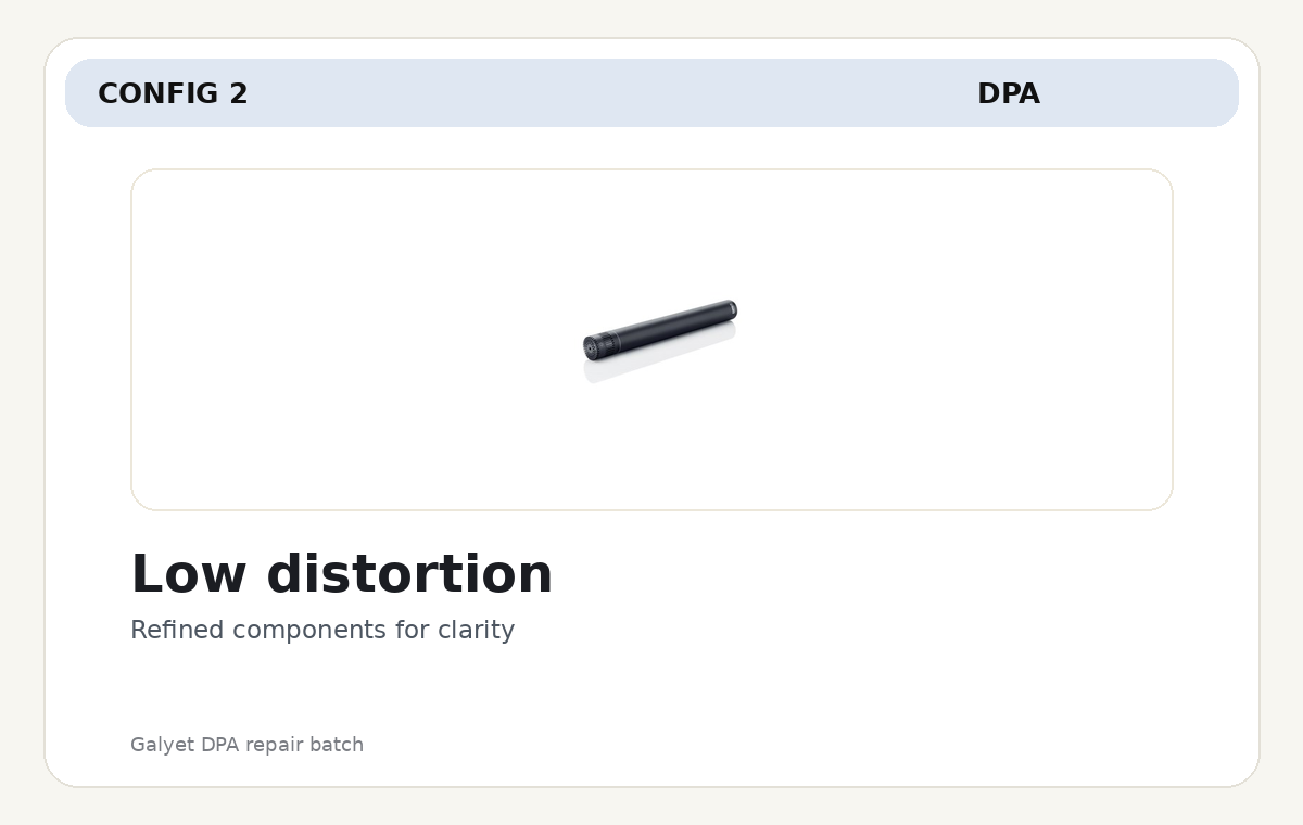 Low distortion