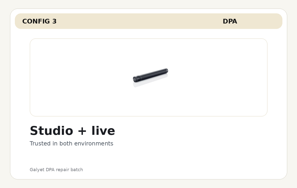 Studio + live