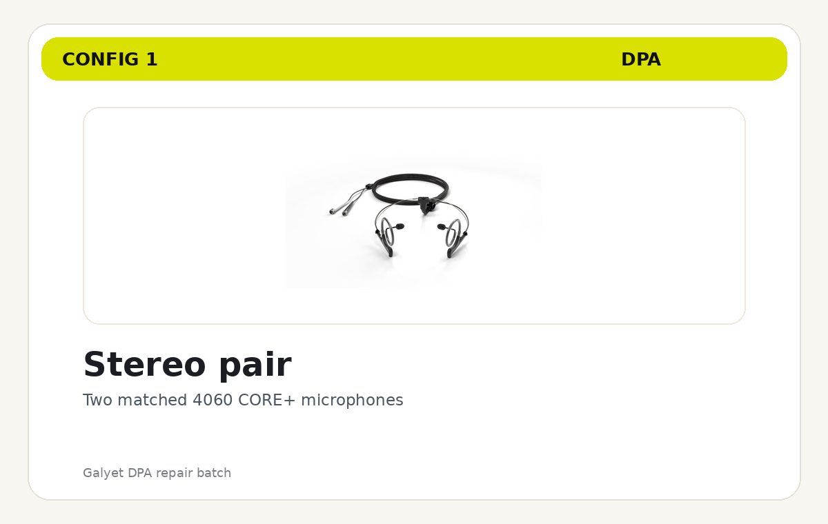 Stereo pair