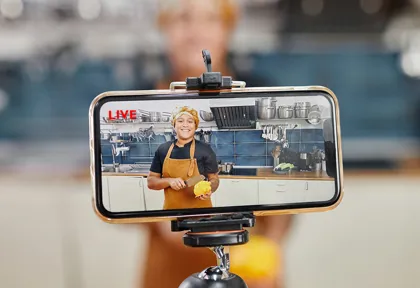 Live streaming and 话筒 techniques