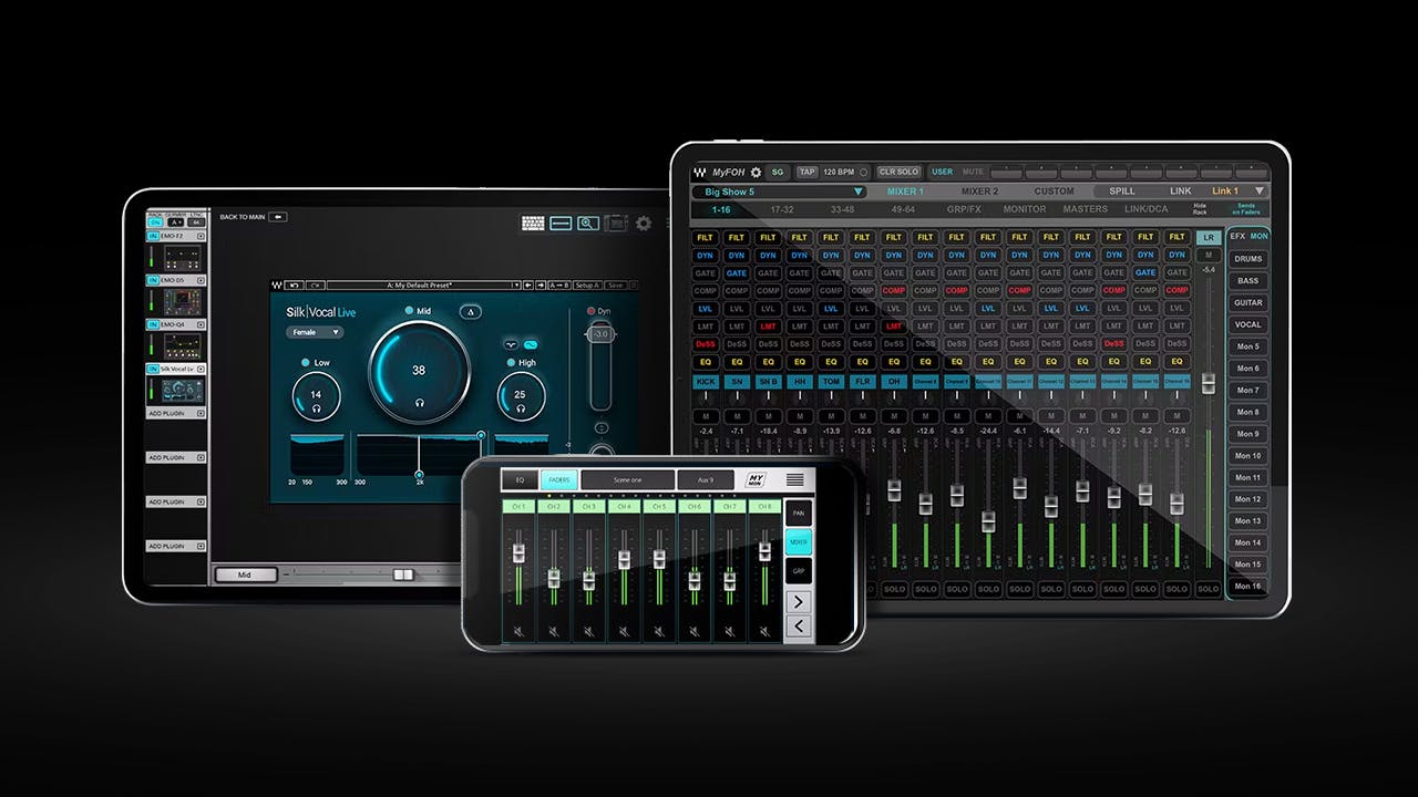 Remote Control Apps and Personal Monitor Mixing Control