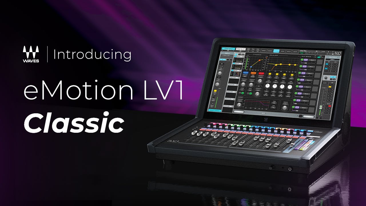 Introducing the eMotion LV1 Classic Live Mixing Console