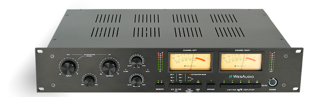 WesAudio NG78：把经典FET压缩器，带进全数字控制时代
