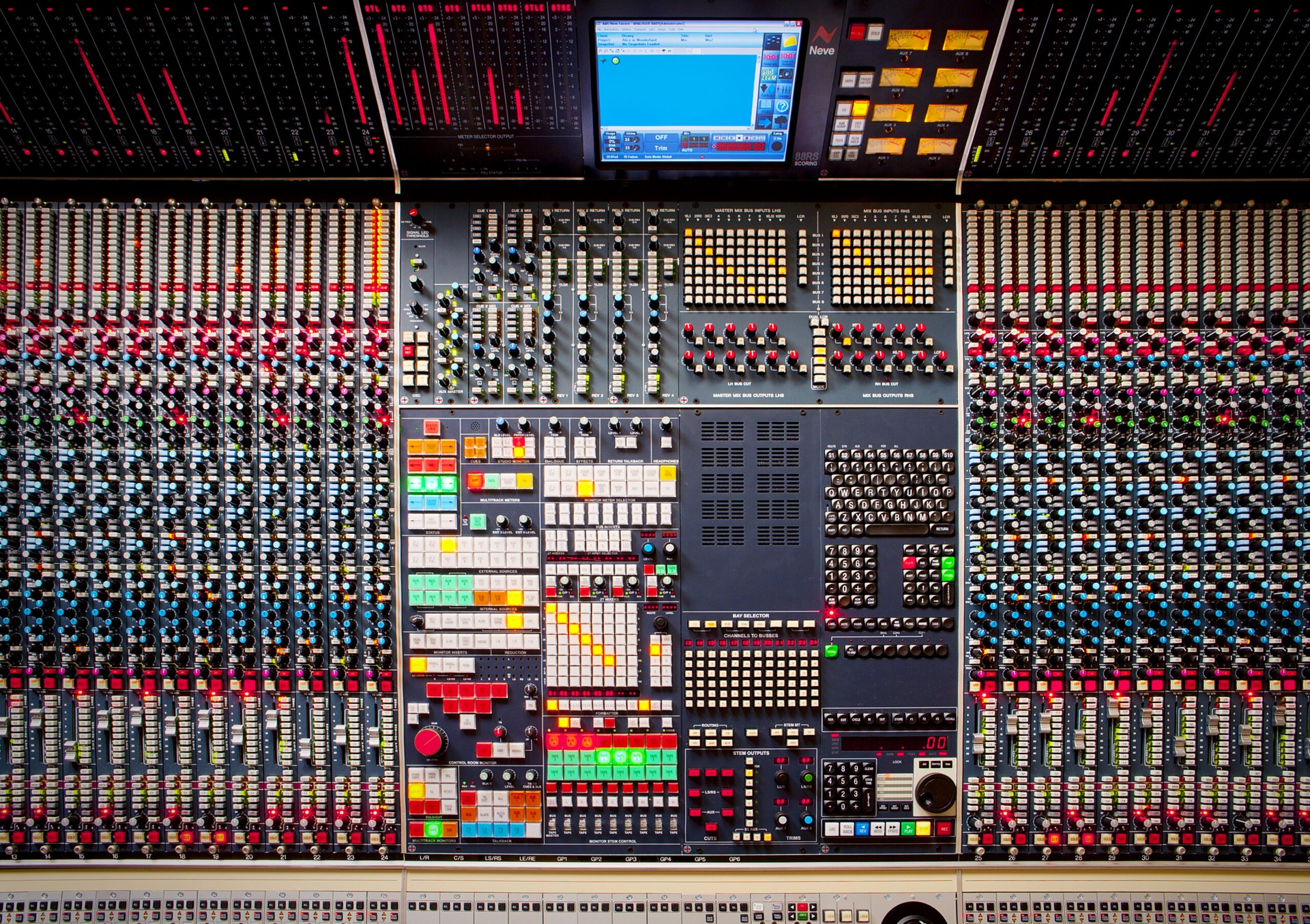 AMS Neve 88RS 演进式大型架构