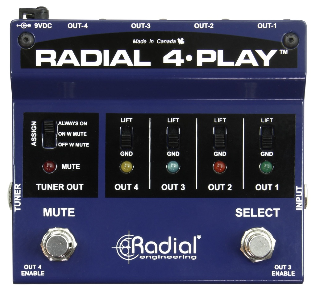 Radial 4-Play top