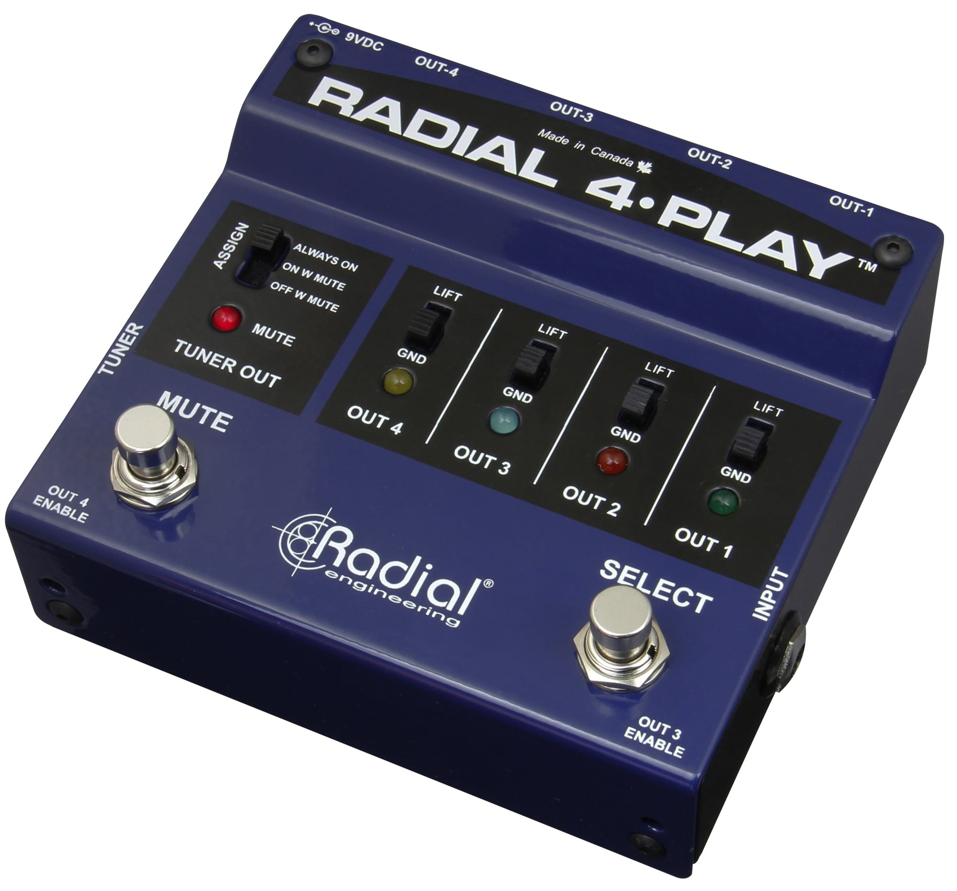 Radial 4-Play 角度图