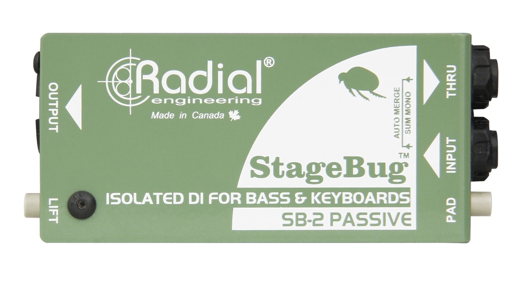 Radial StageBug SB-2 top view
