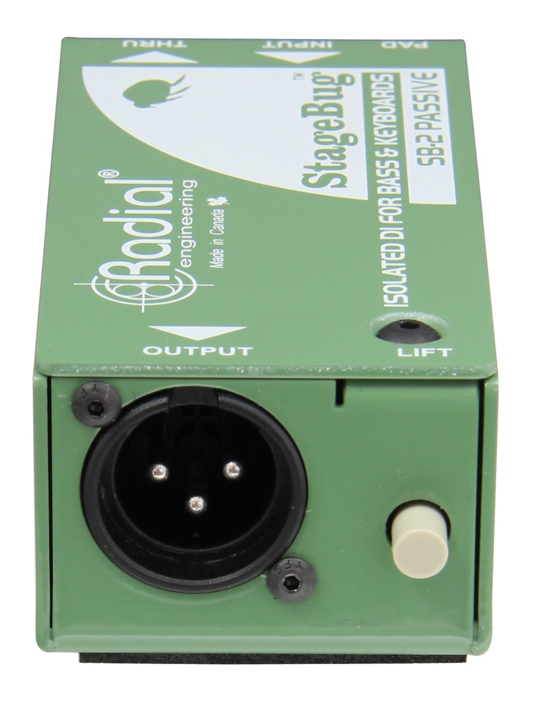 Radial StageBug SB-2 output panel