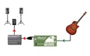 Radial StageBug SB-2 acoustic guitar application