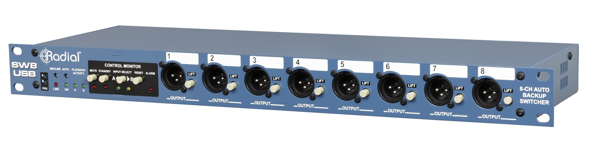 Connecting redundant playback computers