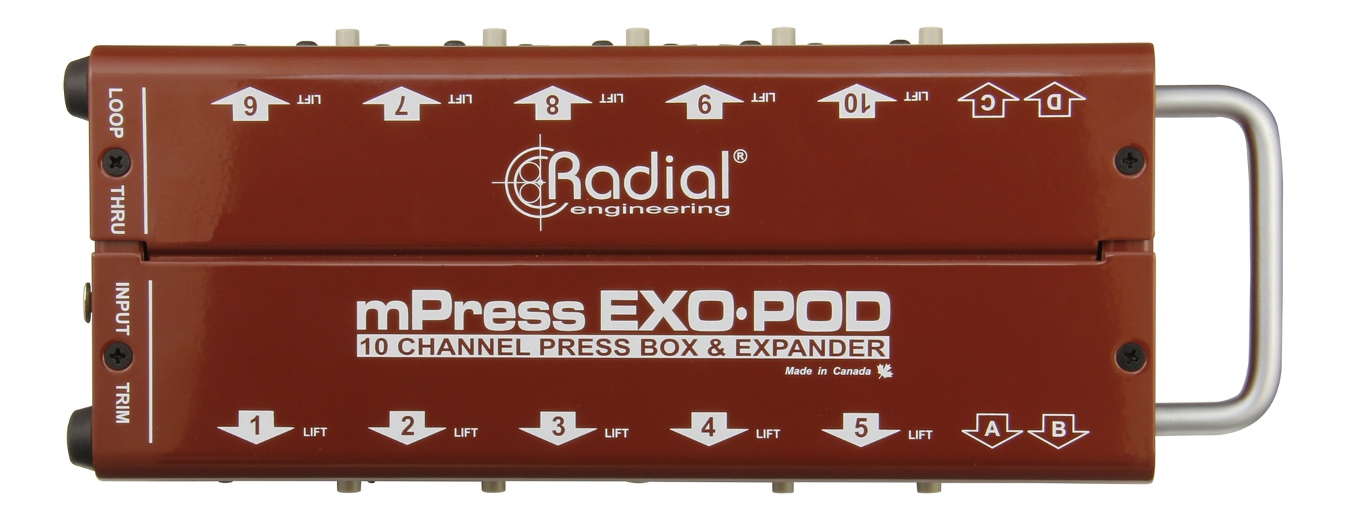 Radial Exo-Pod 功能视图