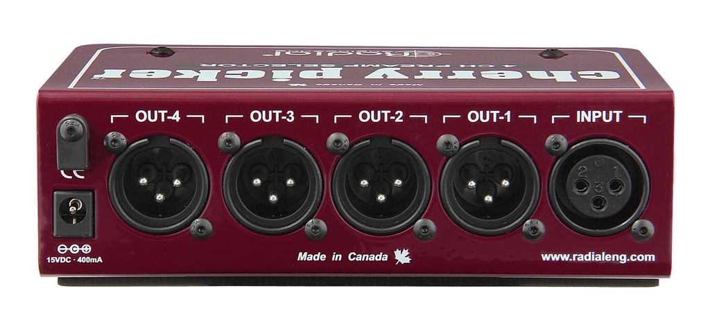Radial Cherry Picker 4-Channel Preamp Selector image 1