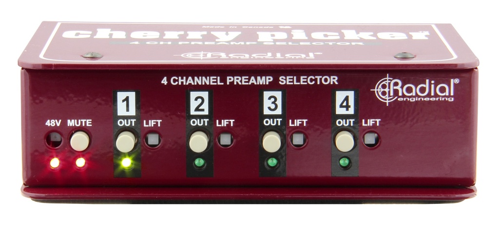 Radial Cherry Picker 4-Channel Preamp Selector image 7