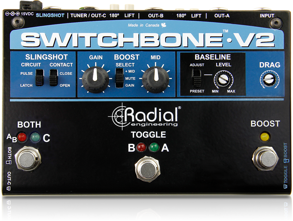 Radial Switchbone V2 Amp Switcher & Booster image 3