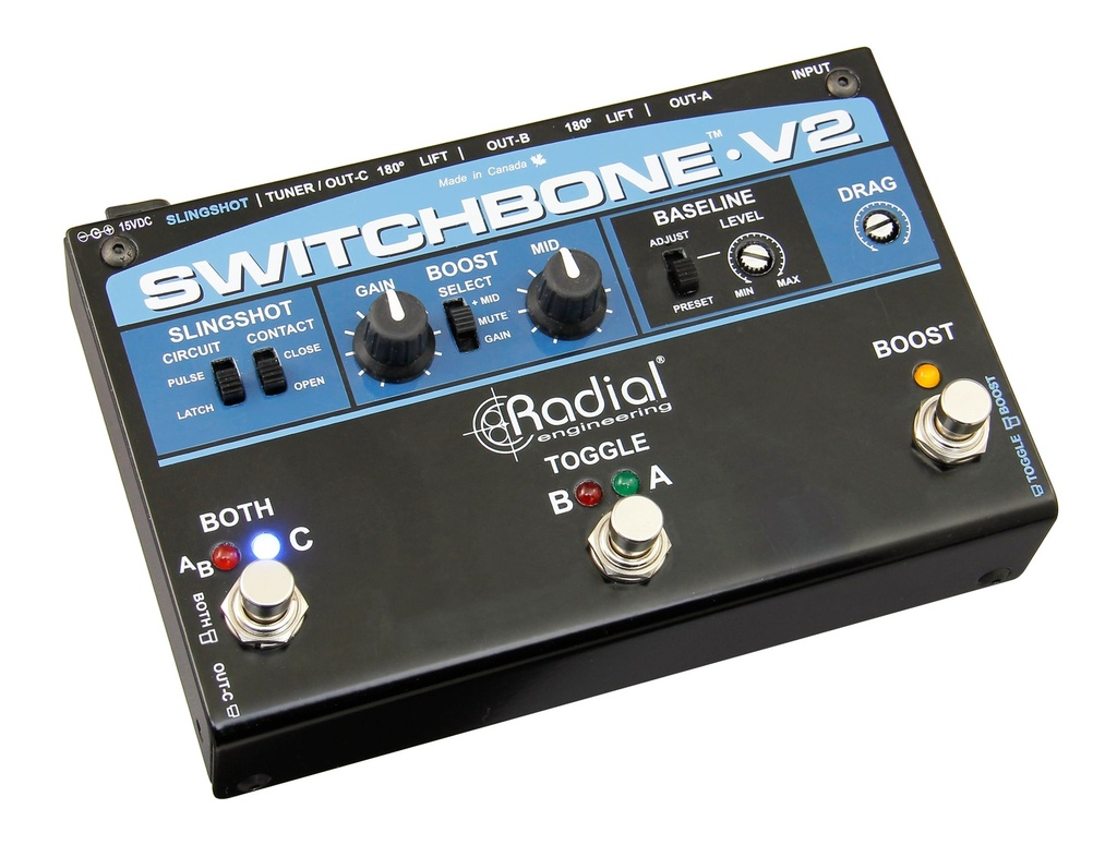 Radial Switchbone V2 Amp Switcher & Booster image 4