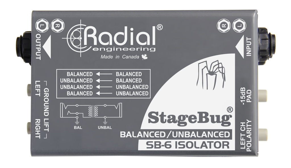 Radial SB-6 Isolator image 7