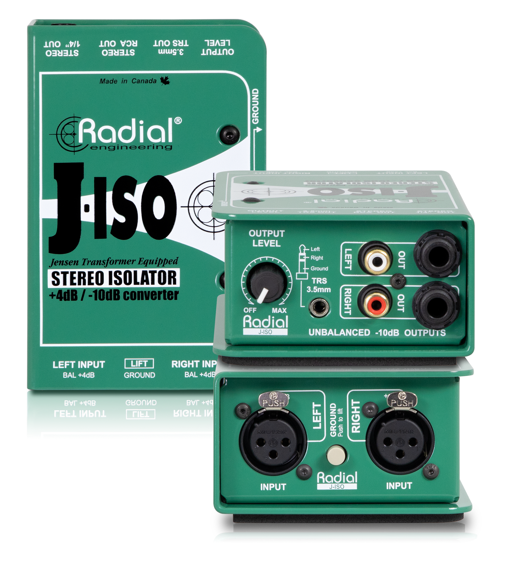 Radial J-Iso 功能视图