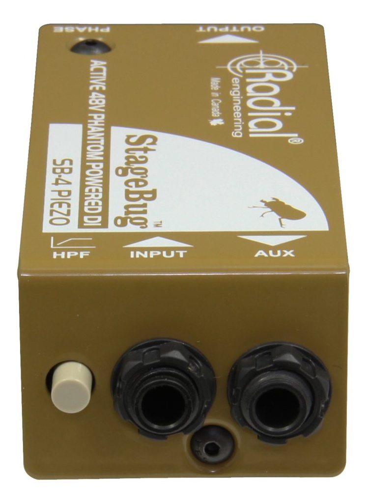 Radial SB-4 Piezo feature panel 1