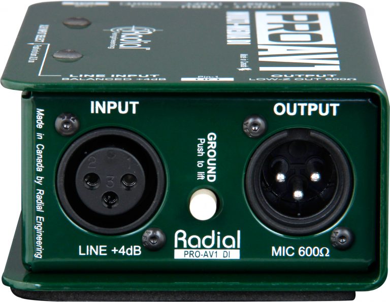 Radial ProAV1 功能视图
