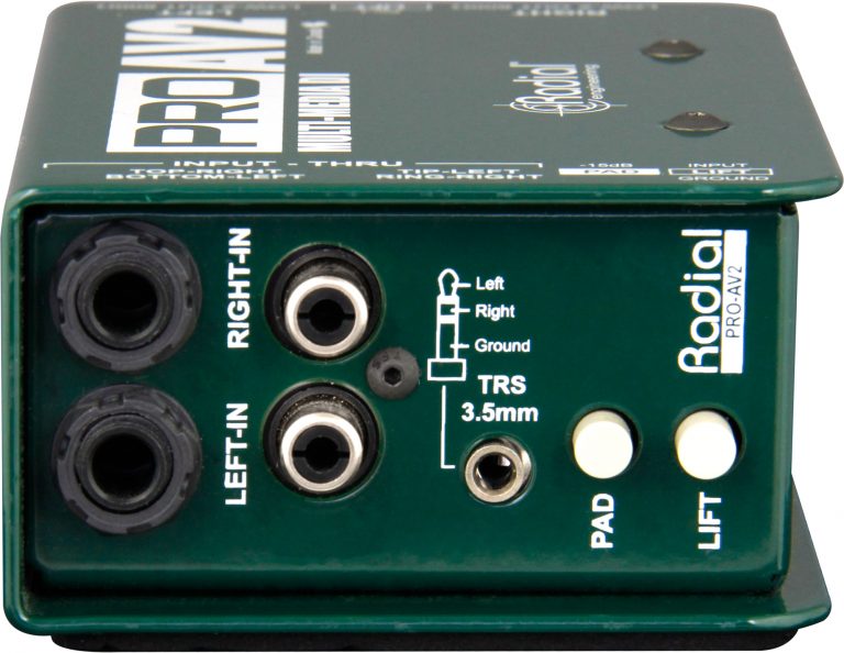 Radial ProAV2 feature panel 1