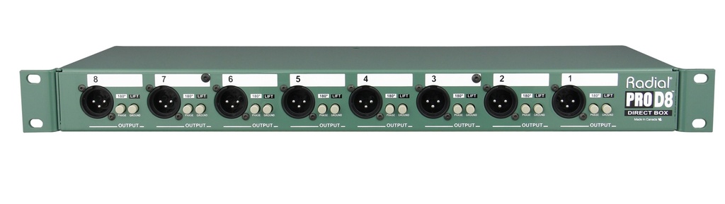 Radial ProD8 feature panel 2