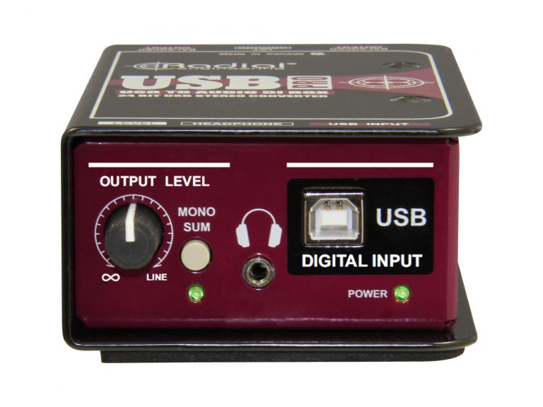 Radial USB-Pro feature panel 1