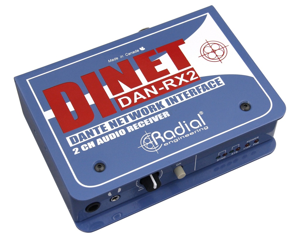 Radial DiNET DAN-RX2 angle view