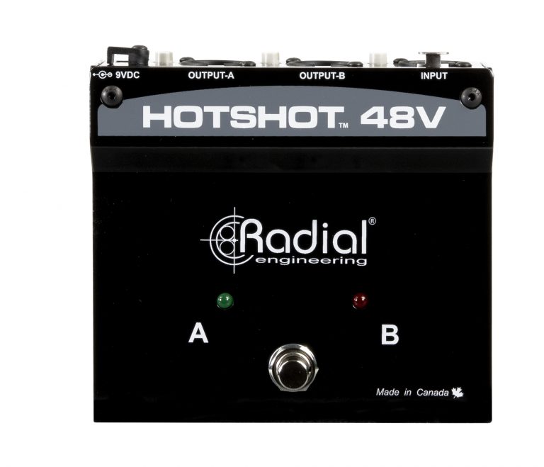 Radial HotShot 48V feature panel 1