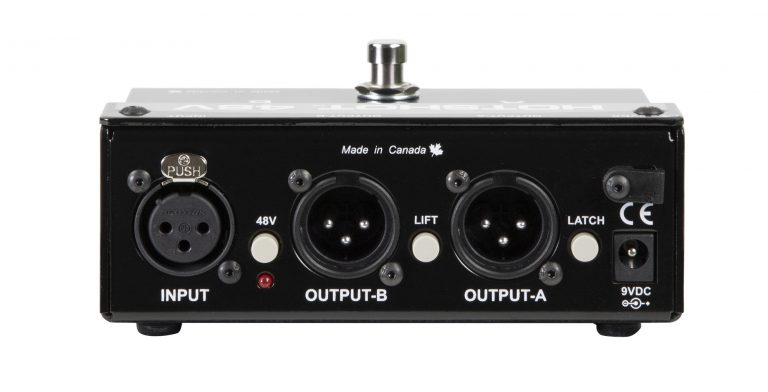 Radial HotShot 48V feature panel 2