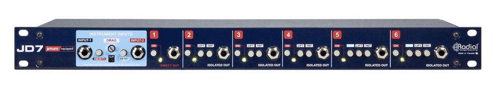 Radial JD7 feature panel 1