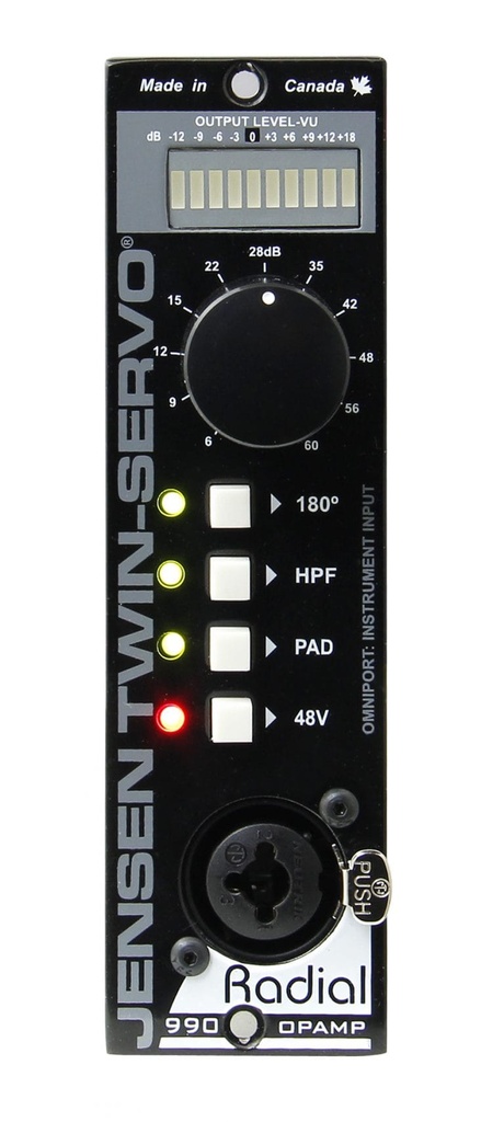 Radial Twin-Servo feature panel 1