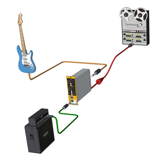 Radial X-AMP 500 application 1