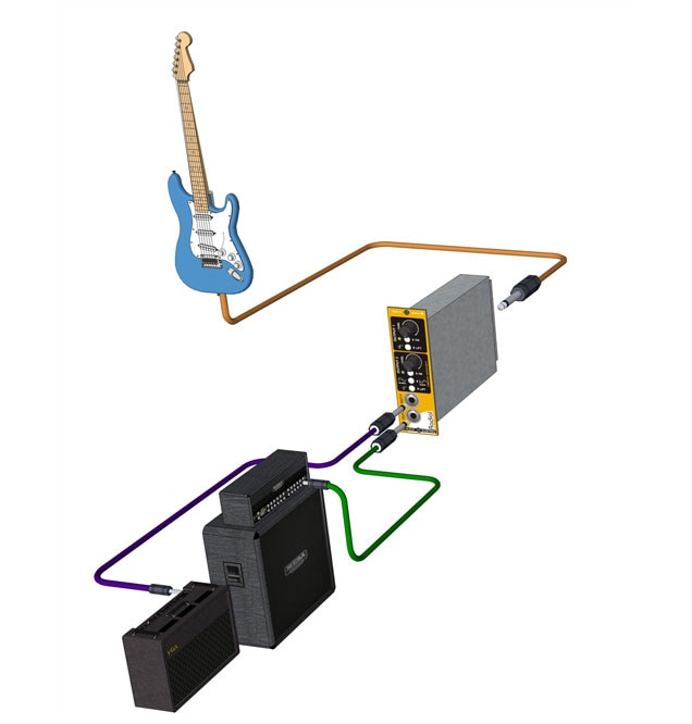 Radial X-AMP 500 application 3