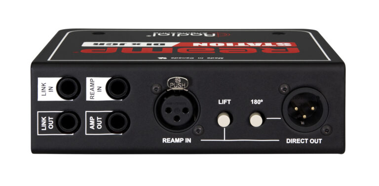 Radial Reamp Station feature panel 2