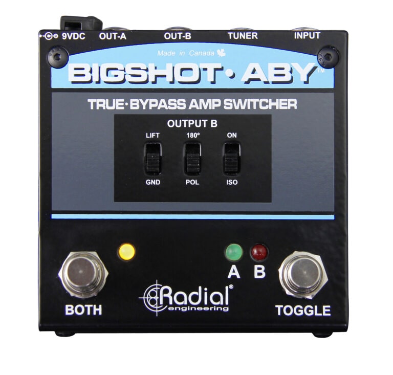 Radial BigShot ABY feature panel 1