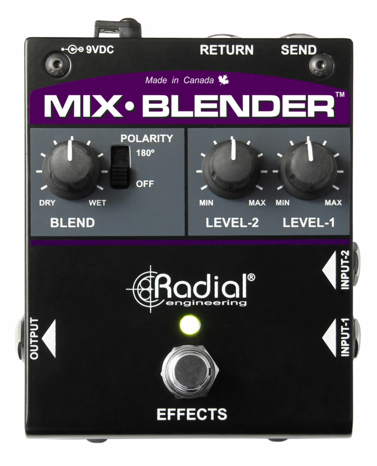Radial Mix-Blender feature panel 1