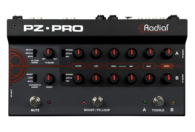 Radial PZ-Pro 功能视图