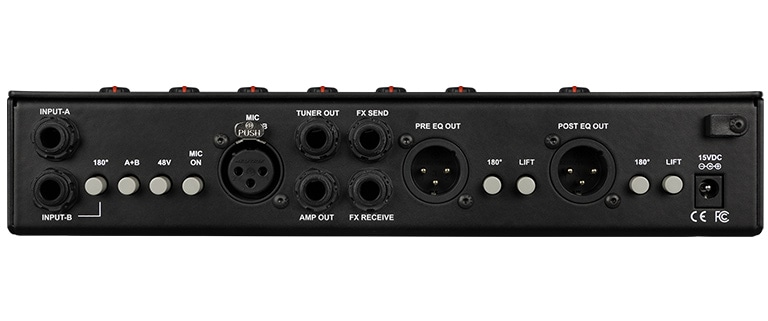 Radial PZ-Pro feature panel 2