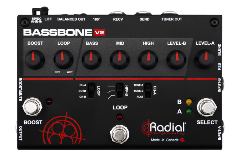 Radial Bassbone V2 feature panel 1