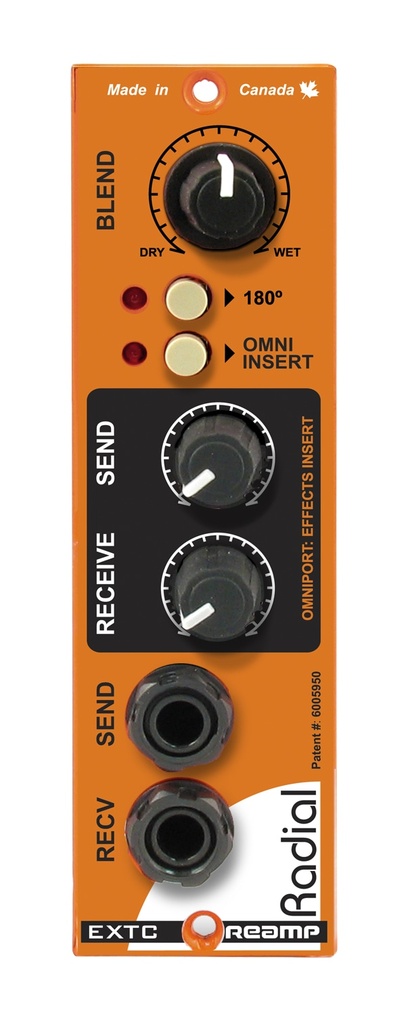 Radial EXTC-500 feature panel 1