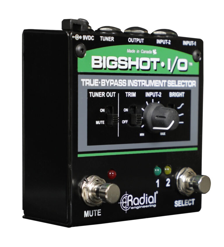 Radial BigShot i/o left angle