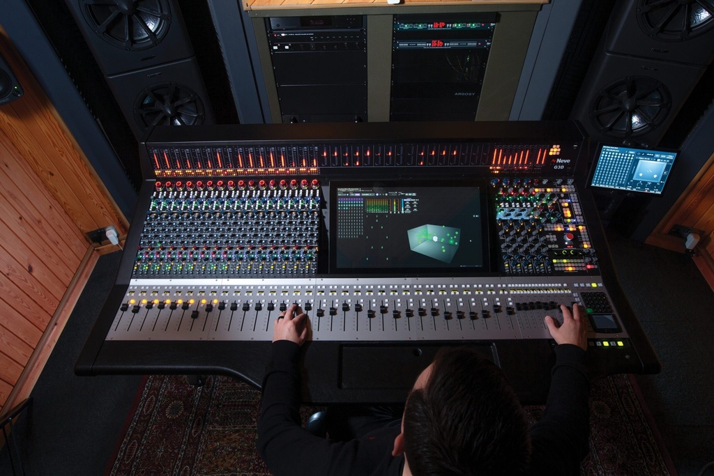 AMS Neve Genesys Black G3D full console official product photo