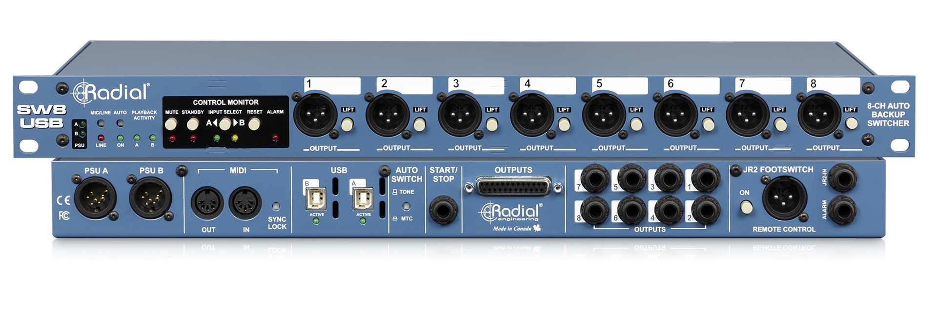 Radial SW8-USB
